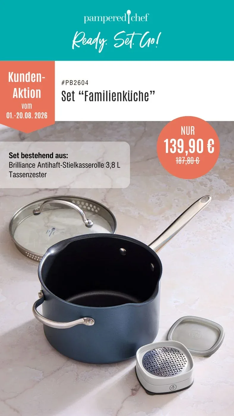 Set „Familienküche“ für 139,90 €