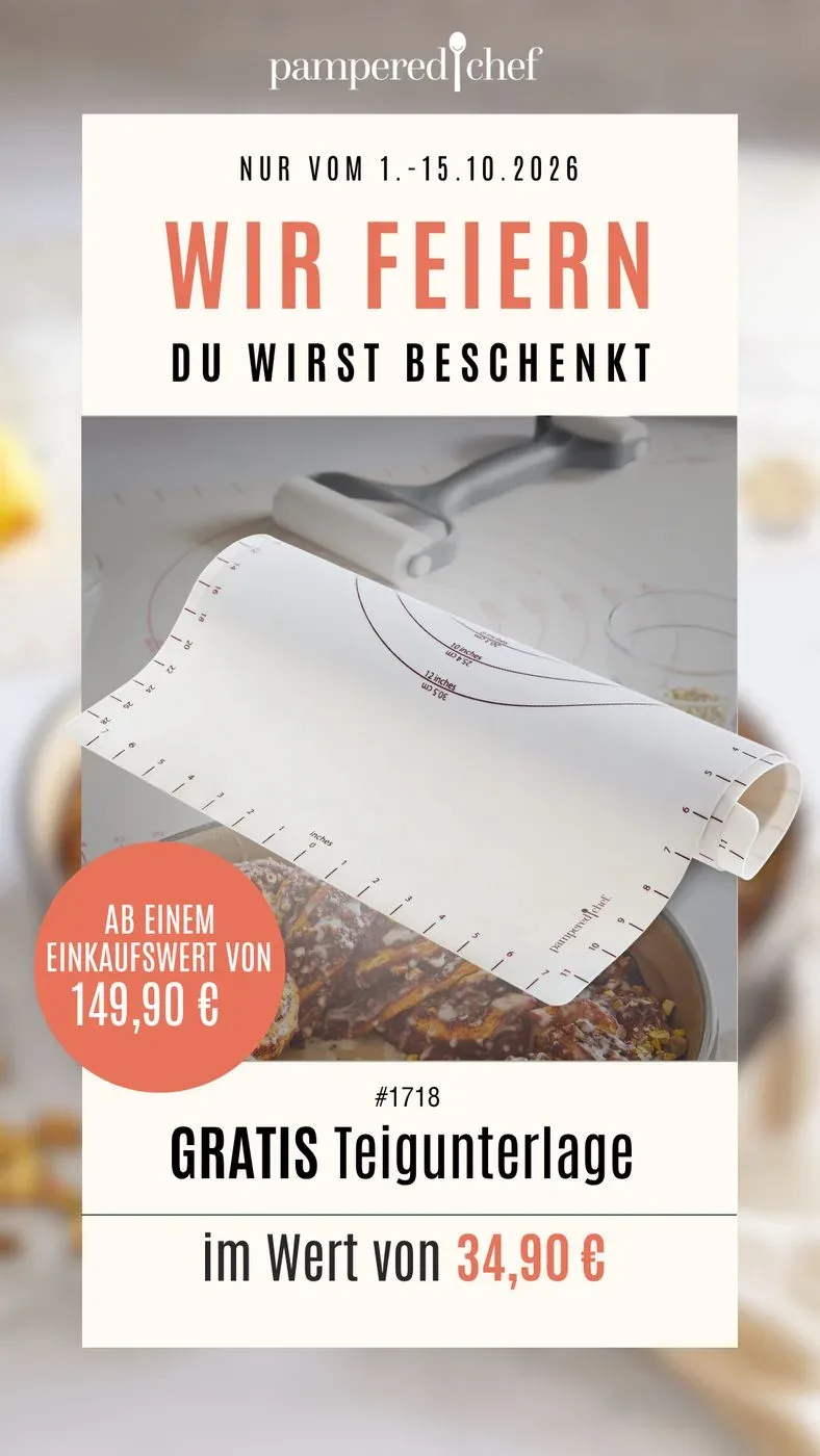 Gratis Teigunterlage*