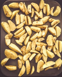 Ofenkartoffeln auf Stoneware Zauberstein Finn Ines Wuttke kocht mit Pampered Chef Ofenkartoffeln auf Stoneware Zauberstein Finn 2.