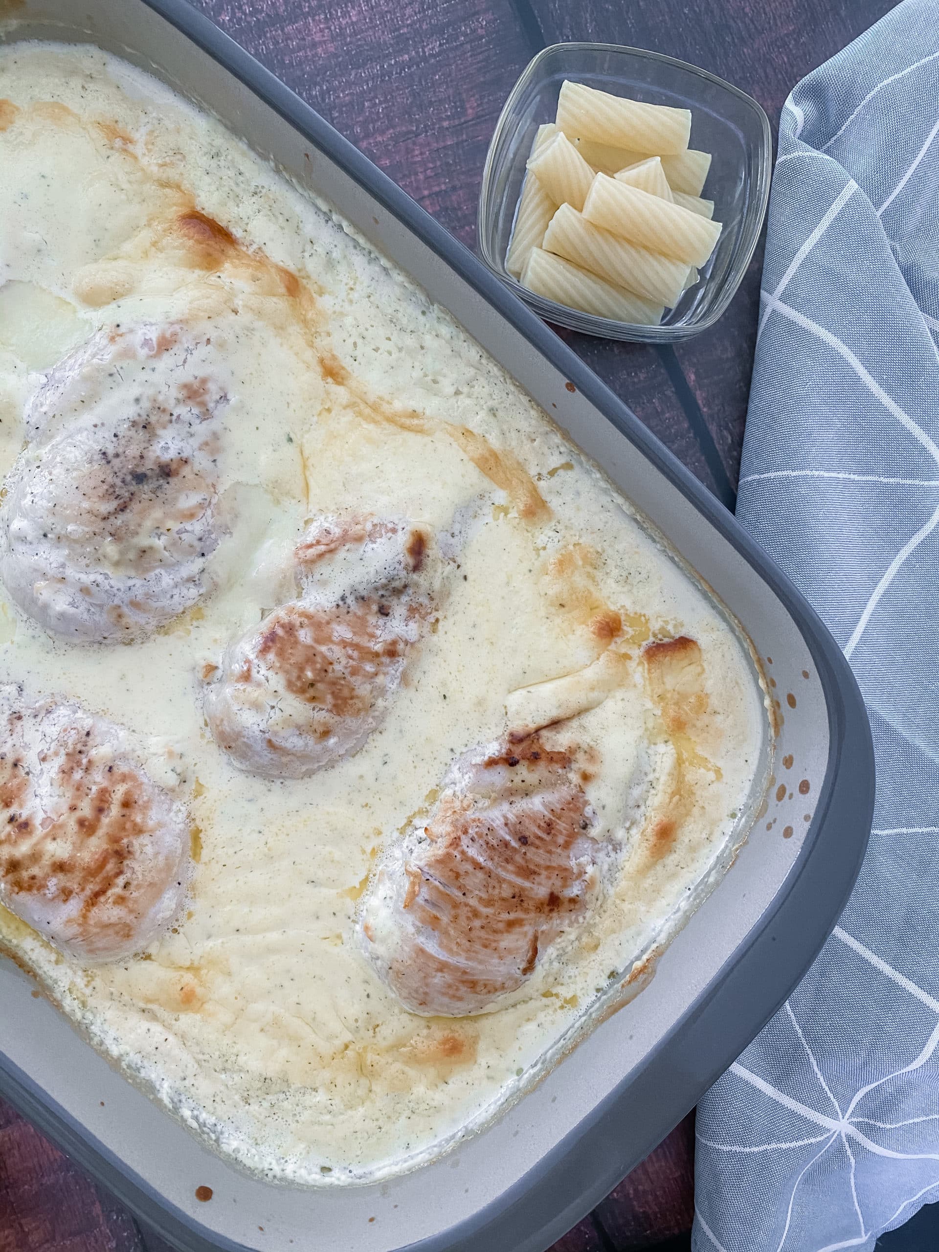 Hähnchen in Käse-Sahne-Sauce - ines-kocht.de