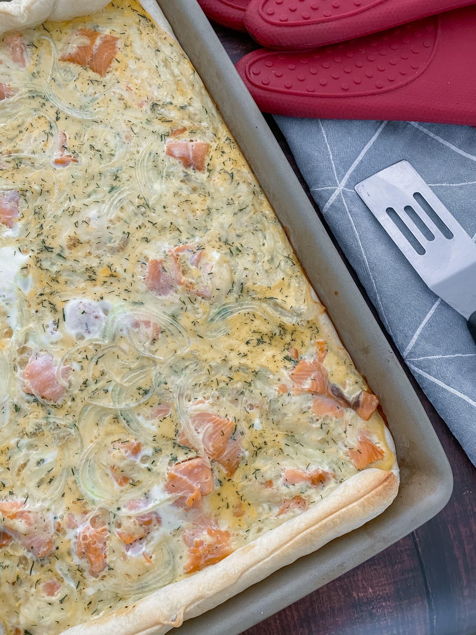 Schwedische Lachspizza - ines-kocht.de