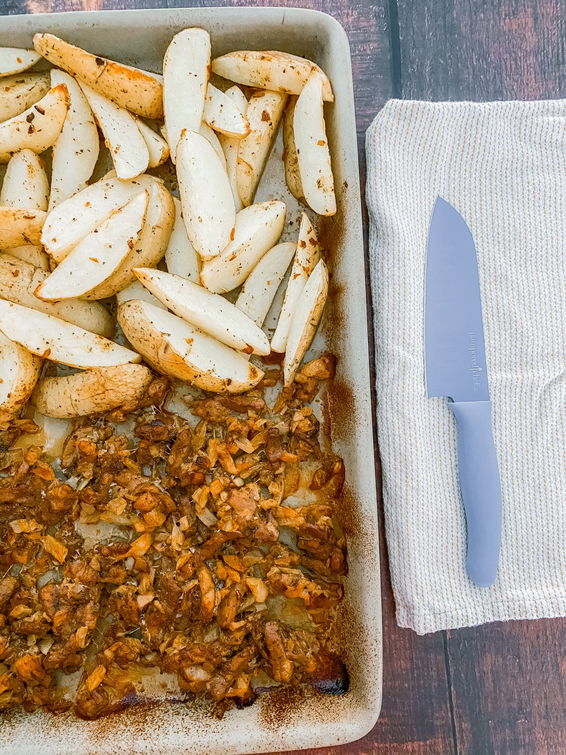 Gyros mit Kartoffelspalten - ines-kocht.de