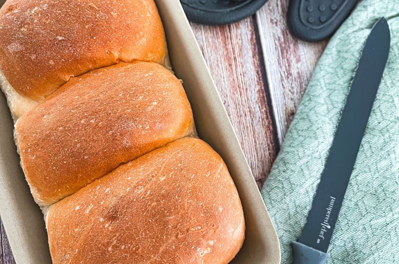Dinkel-Butter-Toast aus dem Zauberkasten