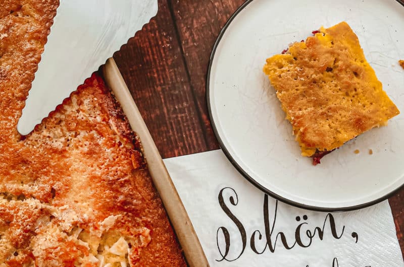 Saftiger Kirsch-Butterkuchen