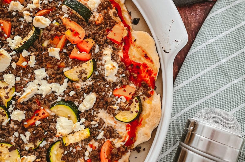 Pizza "Greek-Style"