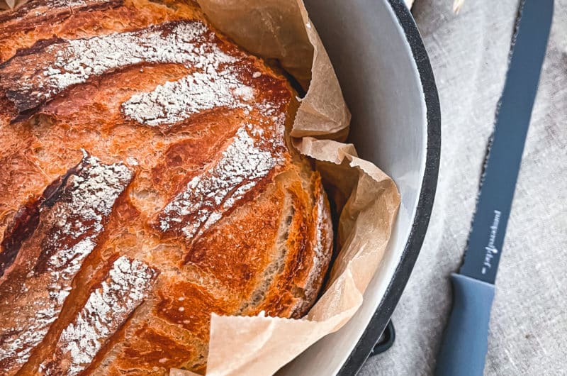 No-Knead-Topfbrot