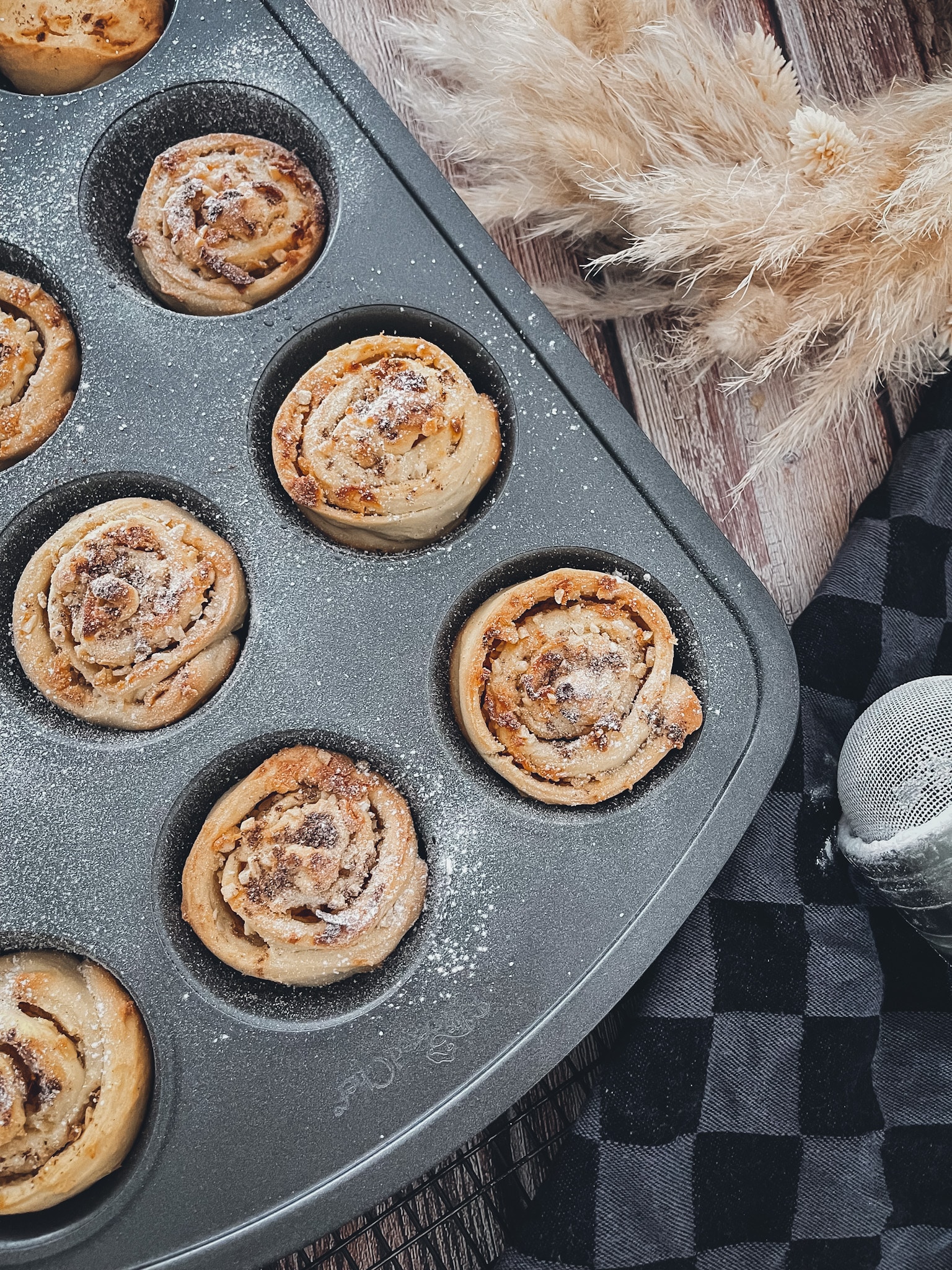 Mandel-Marzipan-Schnecken - ines-kocht.de