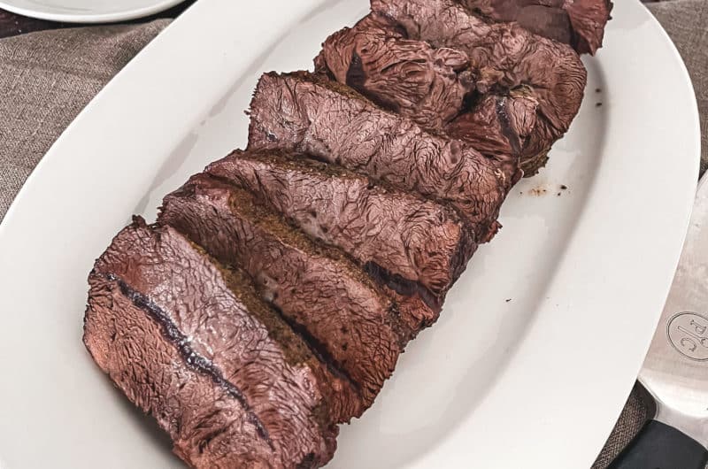 Rinderbraten mit Glühweinsauce