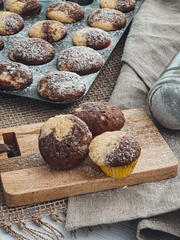 Mini-Marmor-Muffins - ines-kocht.de