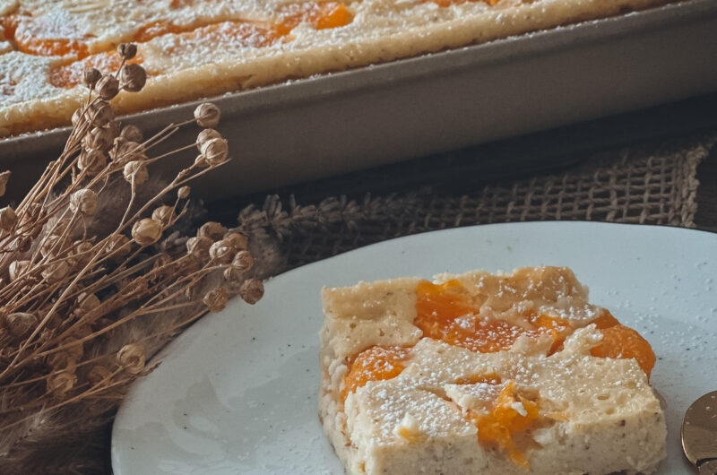 Käsekuchen mit Mandarinen