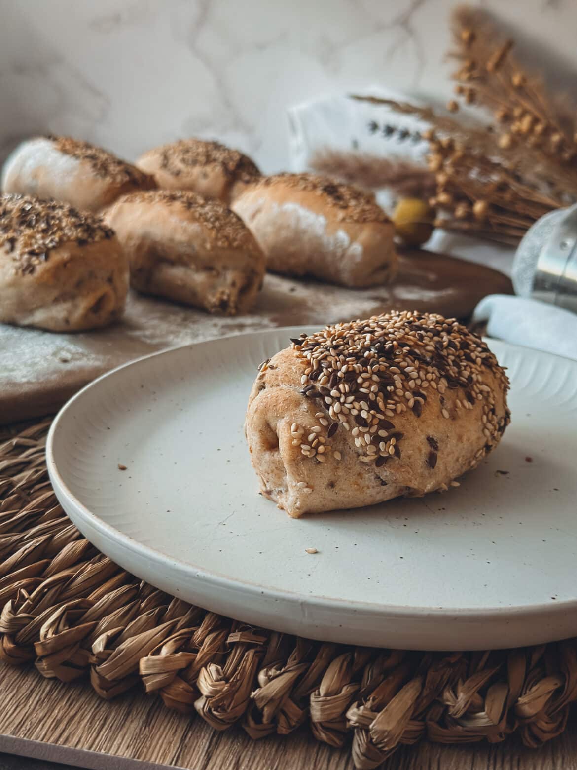 Kreiere gesunde und schmackhafte Körner-Hörnchen in kürzester Zeit.
