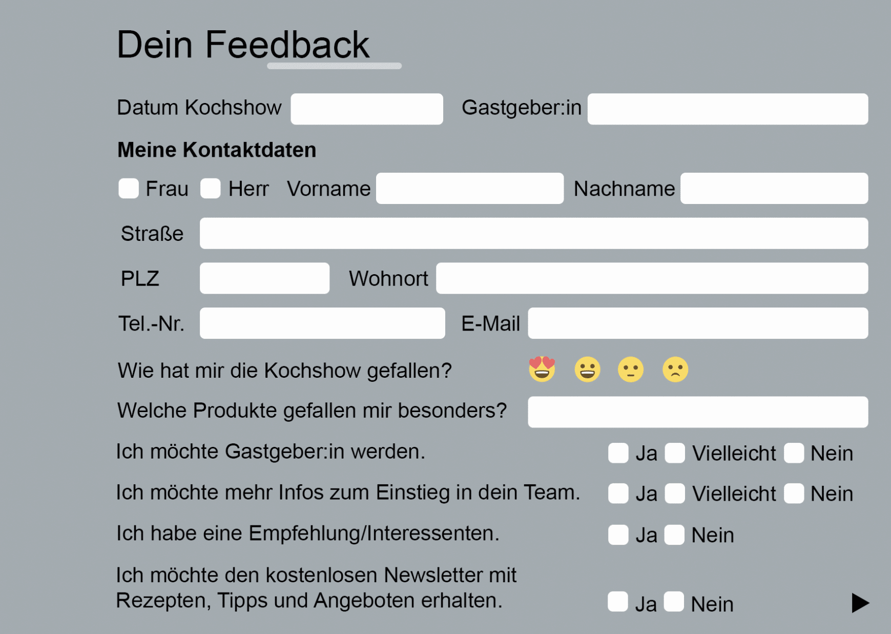 Feedback Karten (VPE ca. 200 Stk)