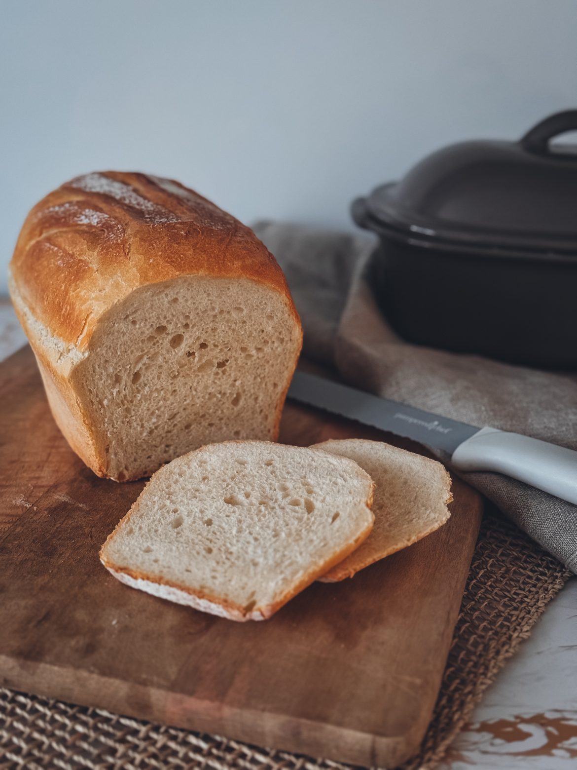 kleines Buttermilchbrot