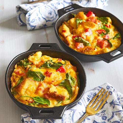 Gusseiserne Bratpfannen Set 14 cm